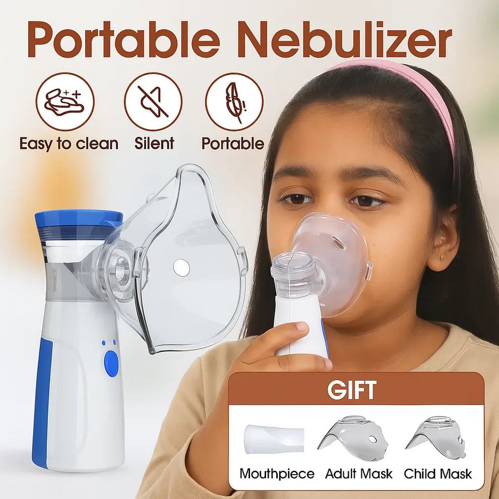 Portable Ultrasonic Rechargeable Mesh Nebulizer Machine